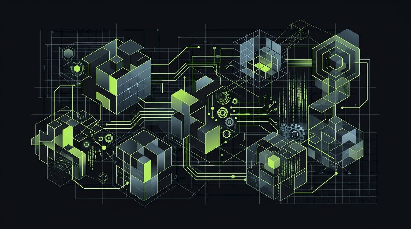 Abstract dark visualization representing best planner for adhd