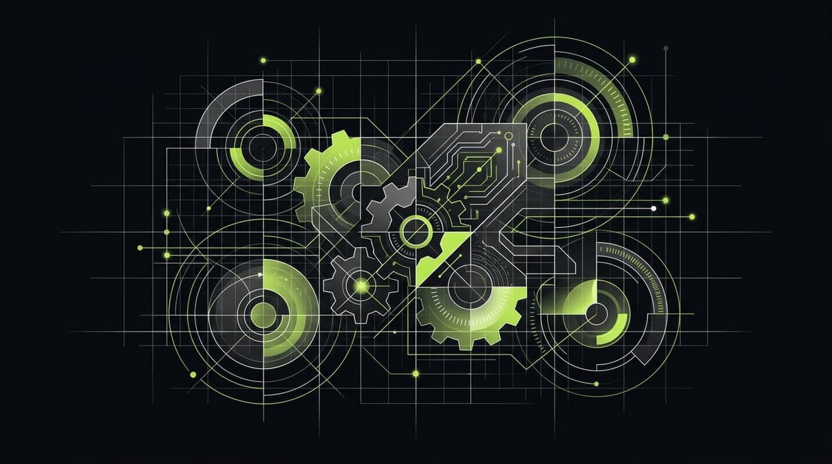 Abstract dark visualization representing best timer for adhd